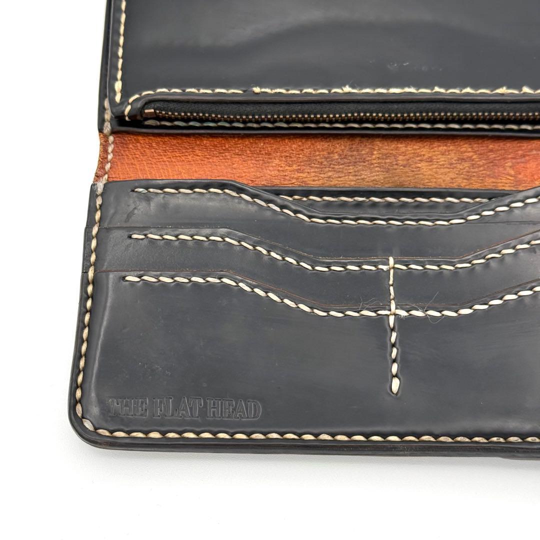 THE FLAT HEAD フラットヘッド 長財布 コンチョ コードバン
