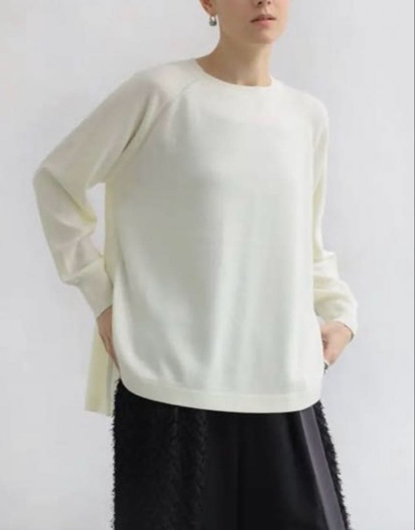 Aga ラウンドヘムニットandベスト2点