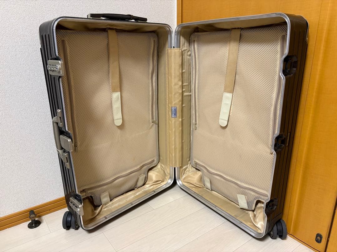 ルフトハンザ RIMOWA リモワ エレガンス　ブラウン　4輪　83L