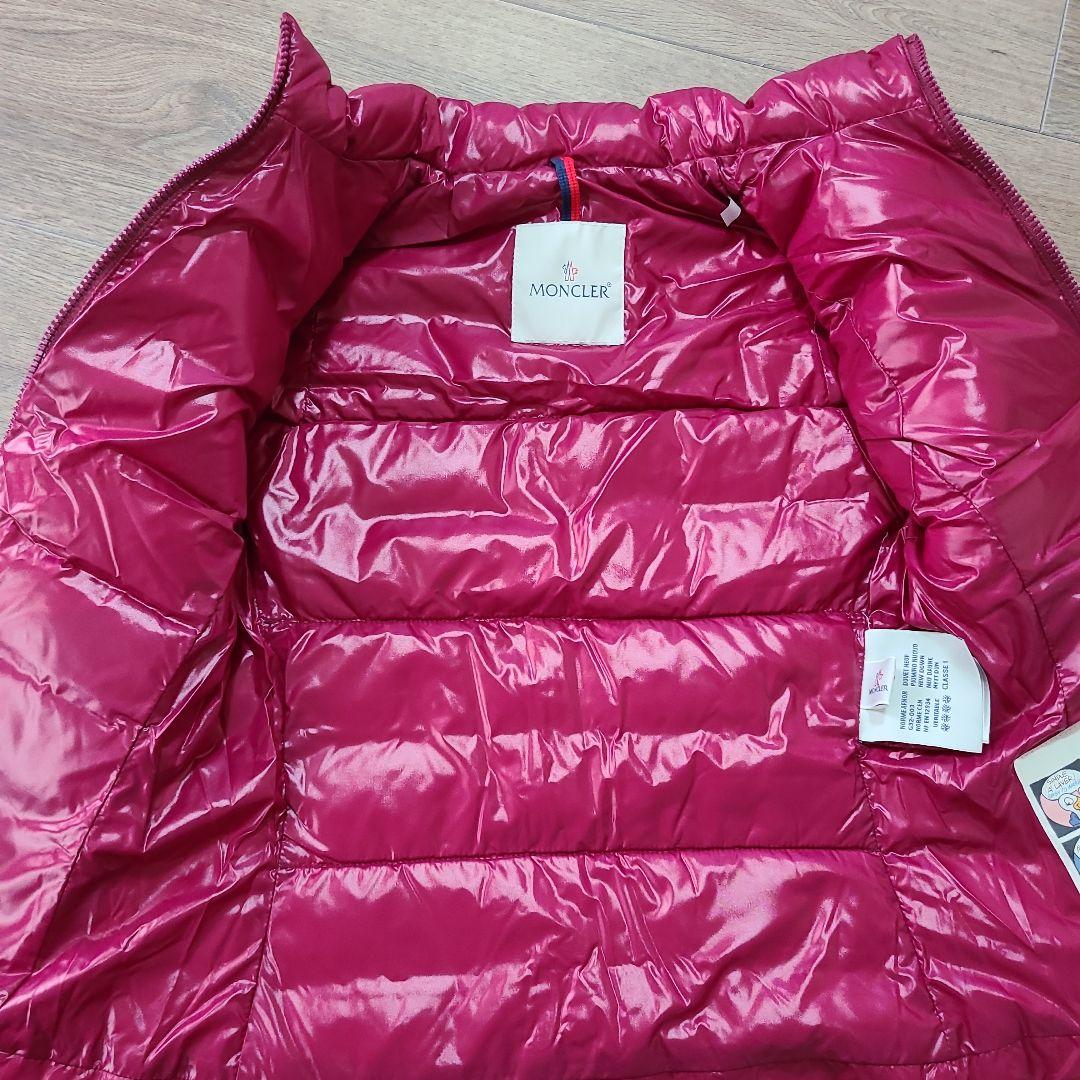 MONCLER ピンク ダウンベスト