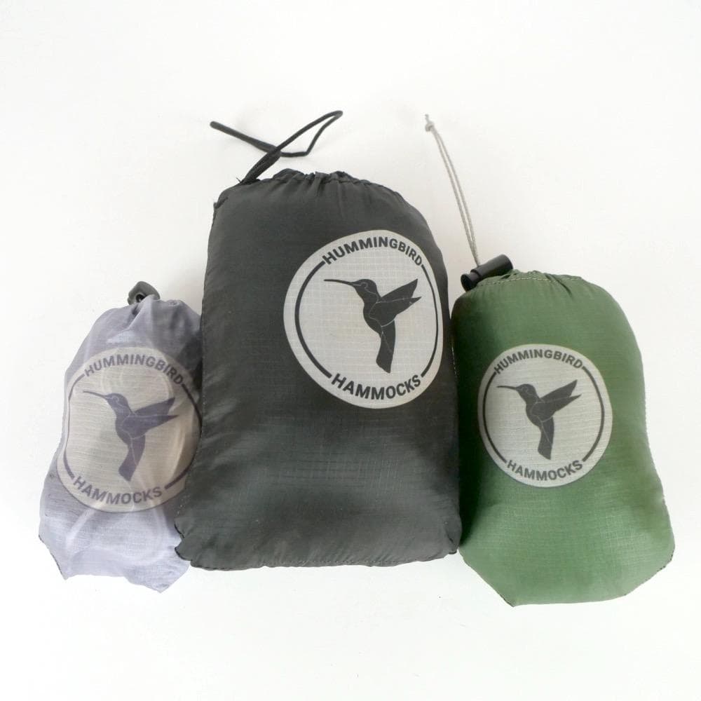 ハミングバードハンモック シングルプラス バグネット ツリーストラップ セット