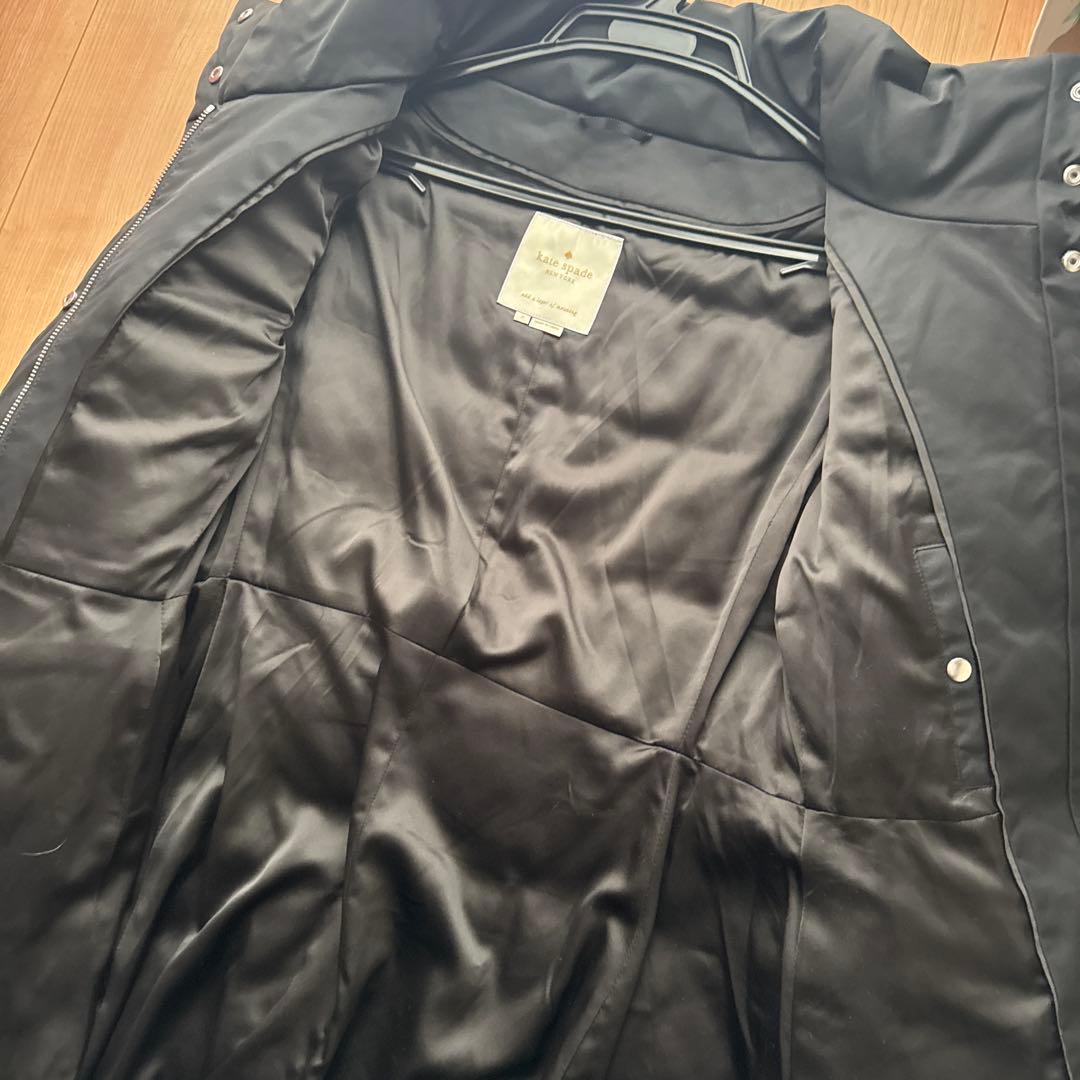 kate spade ブラック ダウンジャケット サイズ2 新品未使用　紙袋付き