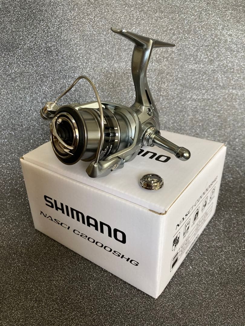 シマノ 21ナスキー C2000SHG リールスタンド付　ベアリング化
