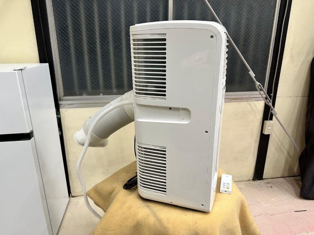 ナカトミMAC-20 ポータブルエアコン ホワイト 冷房機能付き