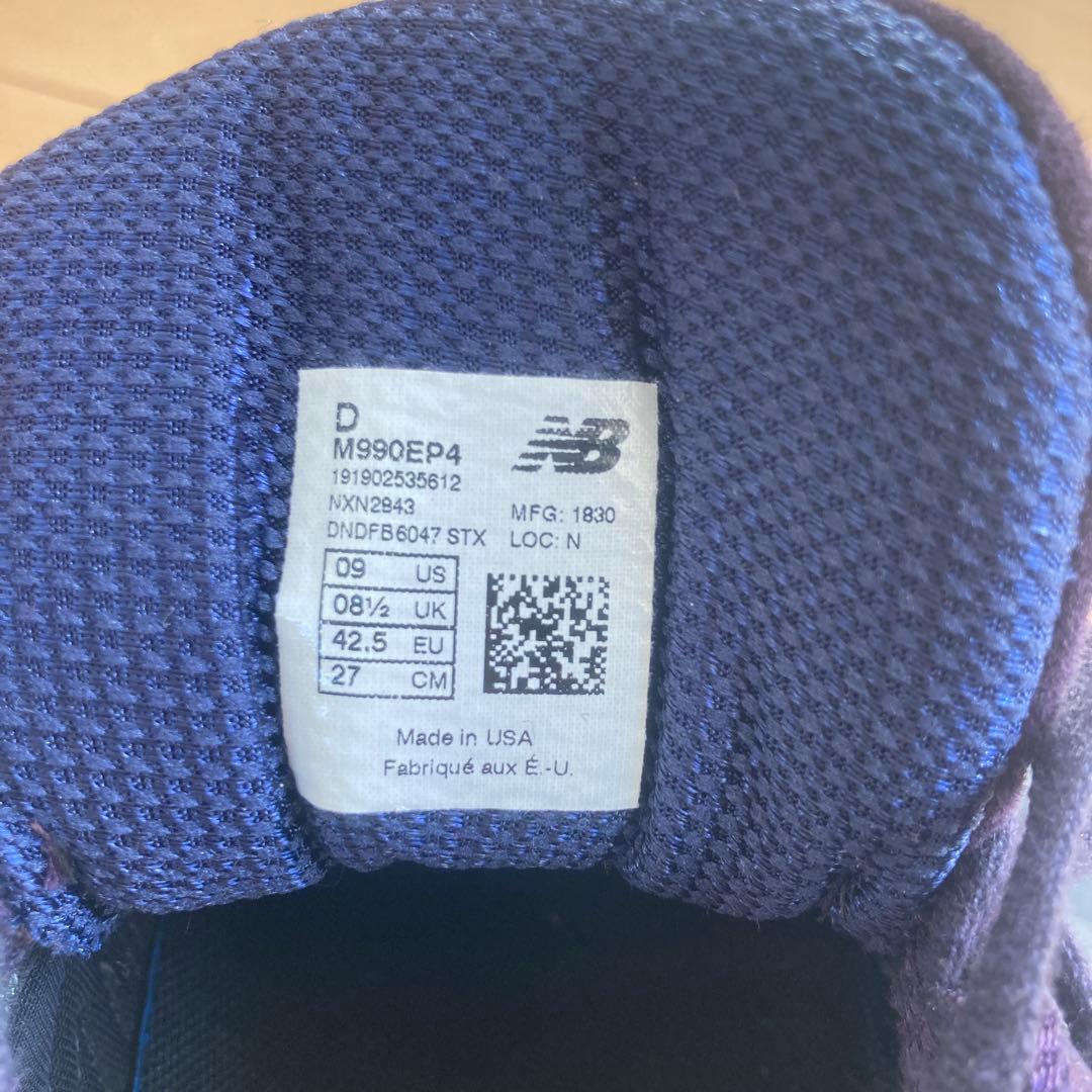 晴*タ様 New balance 990V4