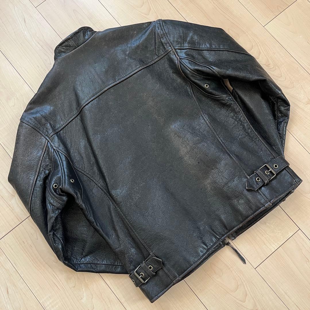 抹*茶様 00s ハーレーダビッドソン レザージャケット M ブランケット付き