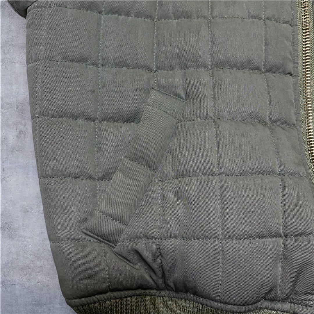 STUSSY ステューシー リバーシブル キルティング MA-1 ドルマーク S