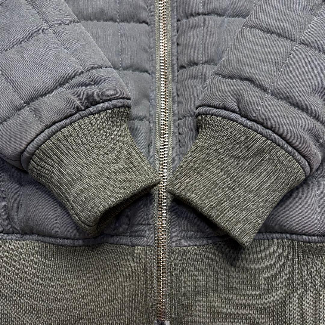 STUSSY ステューシー リバーシブル キルティング MA-1 ドルマーク S