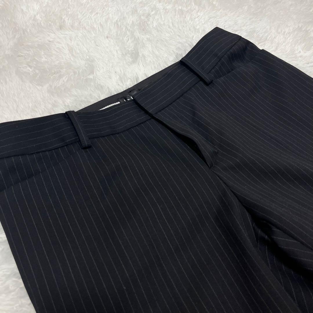 美品✨INDIVI (インディヴィ)ストライプスーツ セットアップ 3点セットM