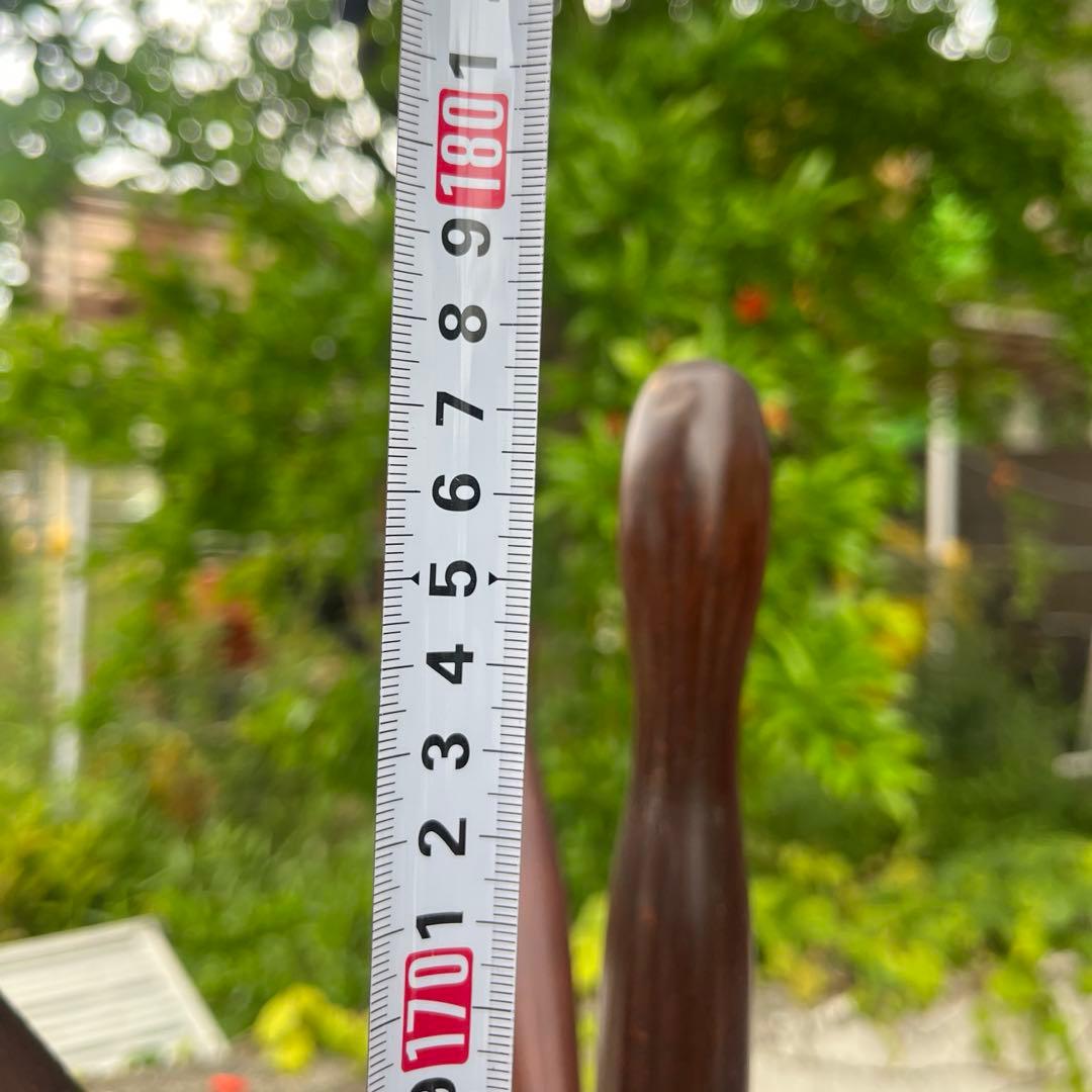 当時物 古家具◾️Najico ナジコ 木製ポールハンガー コートハンガー 傘立て