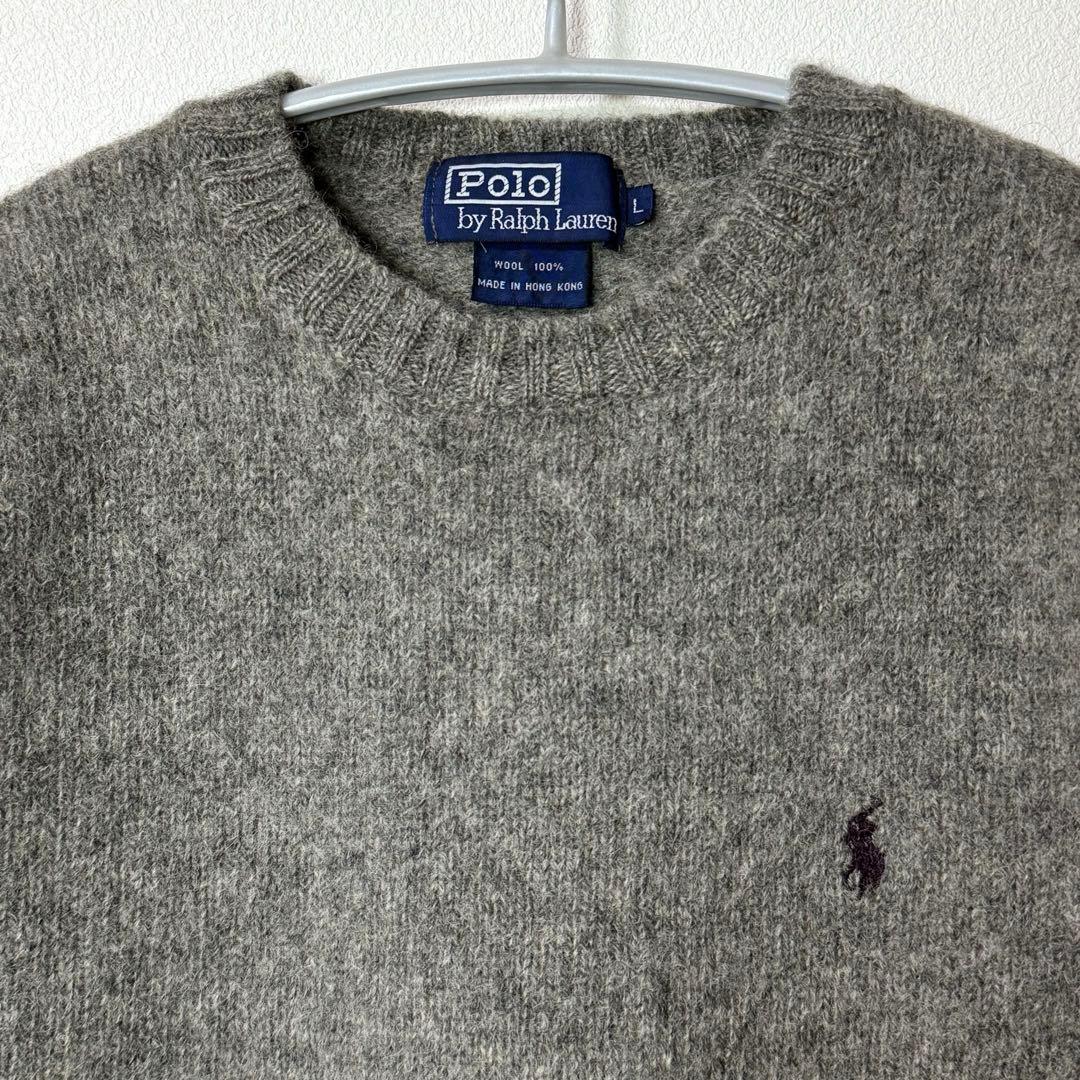 美品 POLO RalphLauren ラルフローレン ウール ニット セーター