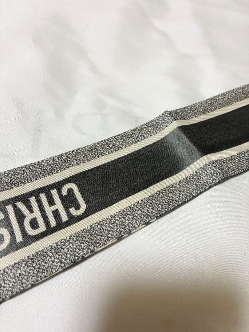 ディオール　ミッツァ　グレー　スカーフ