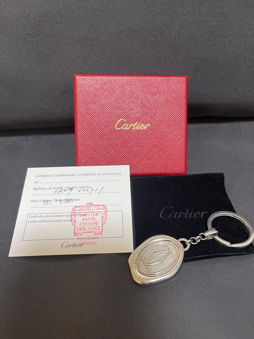 Cartier キーリング チャーム