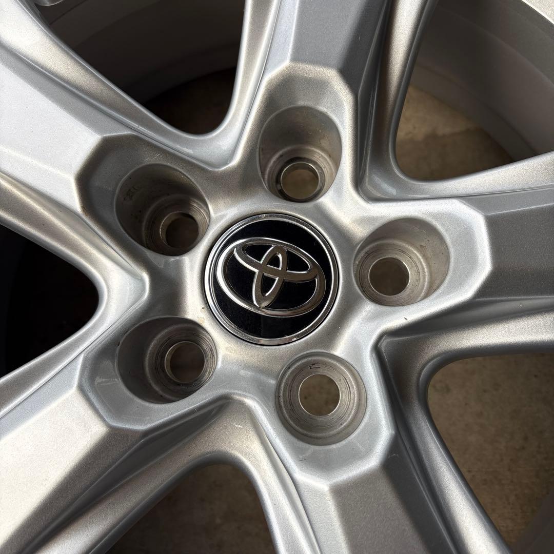 80ハリアー 50RAV4 17インチ純正ホイール スタッドレスタイヤ