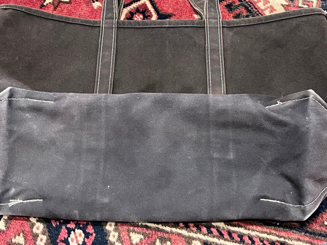 USA製　L.L.Bean フェード ブラック トートバッグ