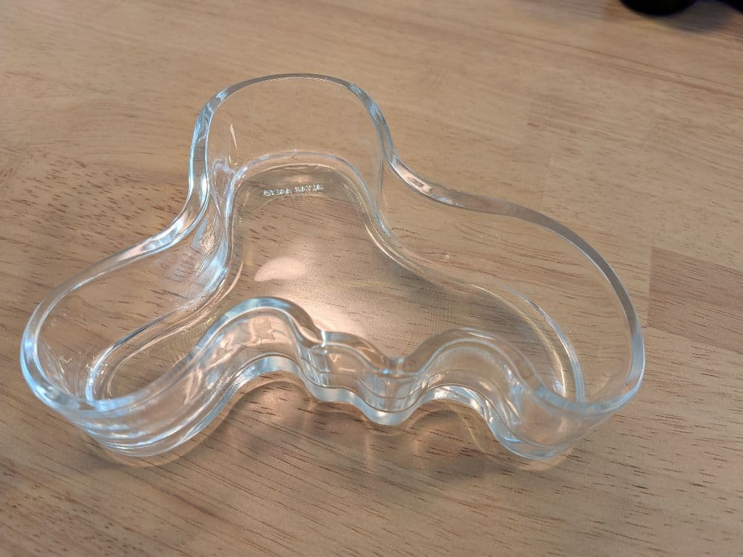 Alvar Aalto ガラス小物入れ イッタラ製