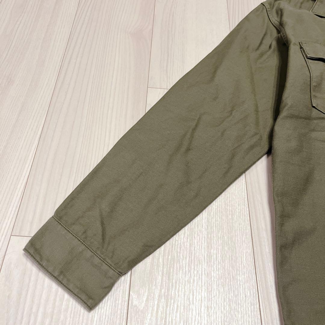 希少 TOYS McCOY 107 COTTON ユーティリティシャツ 長袖