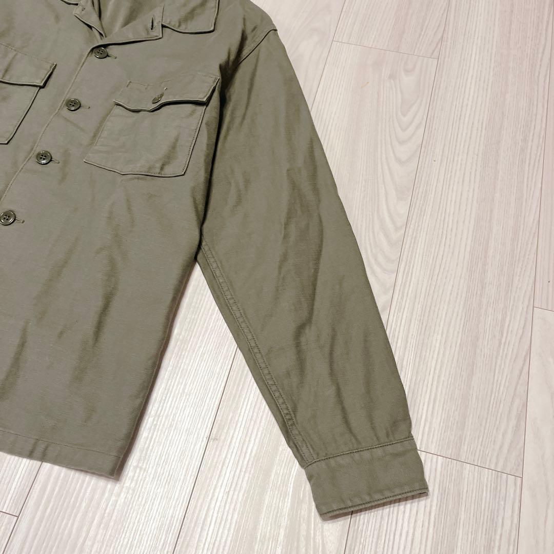 希少 TOYS McCOY 107 COTTON ユーティリティシャツ 長袖