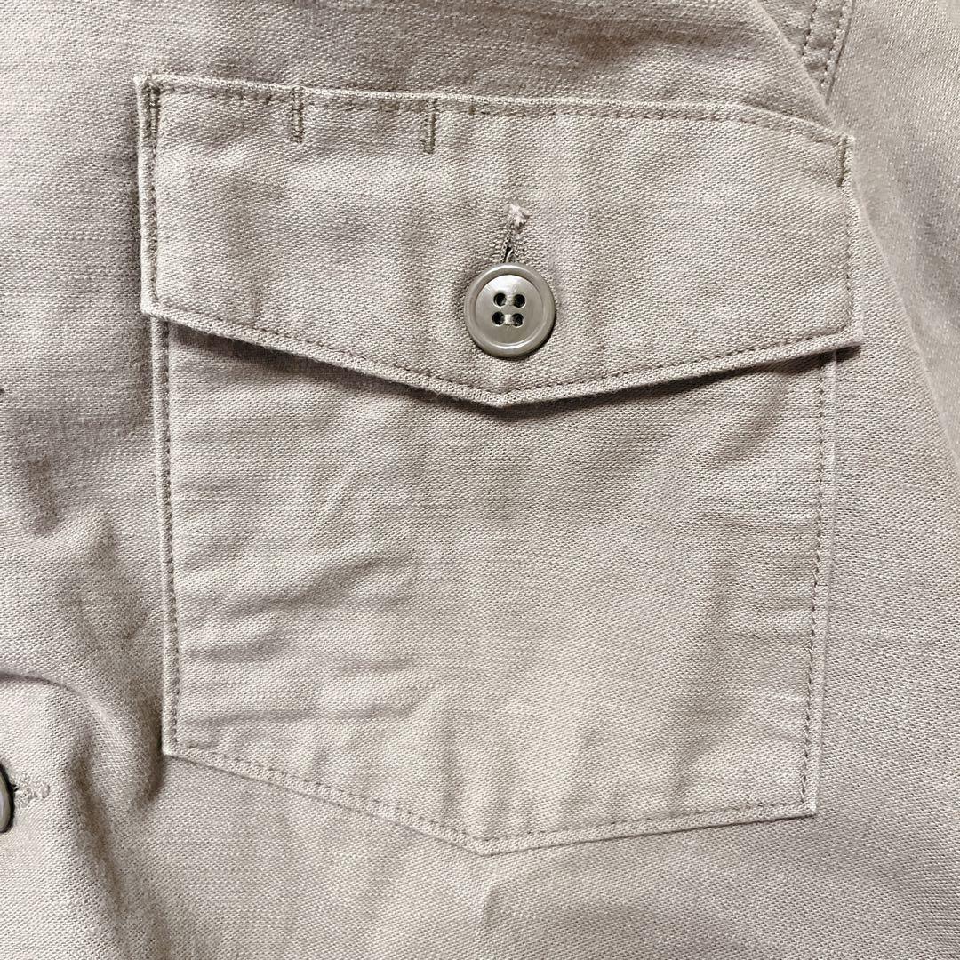 希少 TOYS McCOY 107 COTTON ユーティリティシャツ 長袖