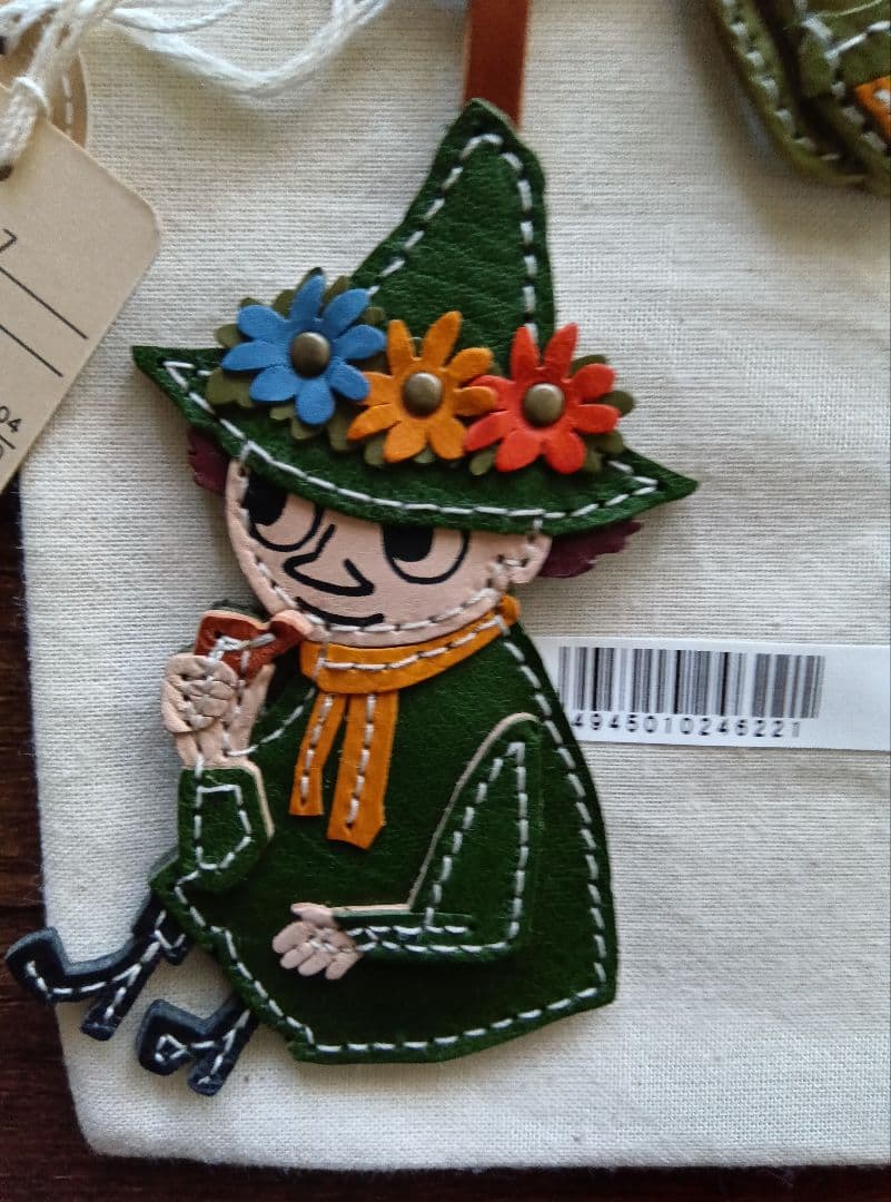 【未使用】genten ゲンテン ムーミン スナフキン チャーム