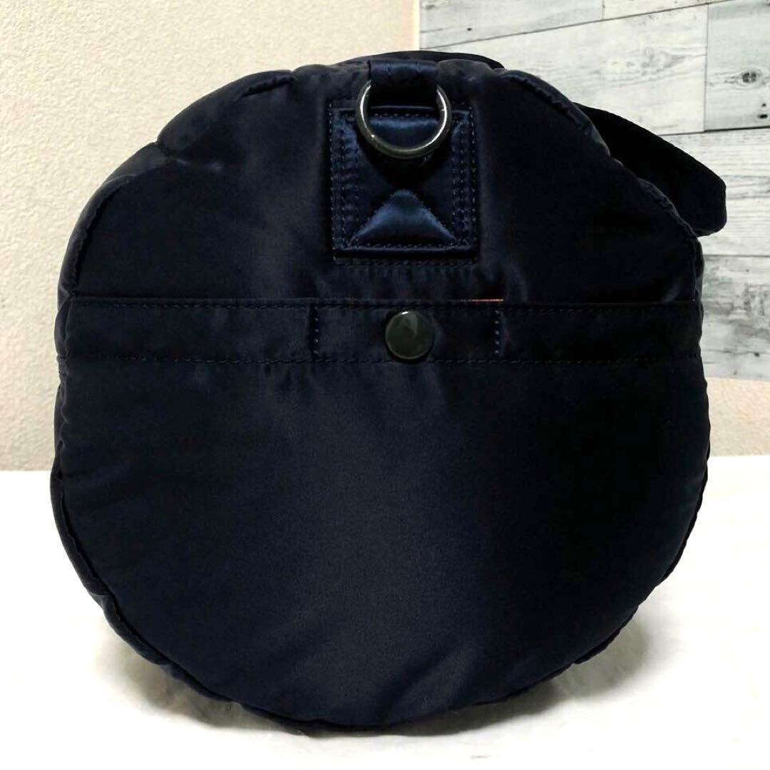 超美品✨現行タグ ポーター タンカー ボストンバッグ 2way アイアンブルー