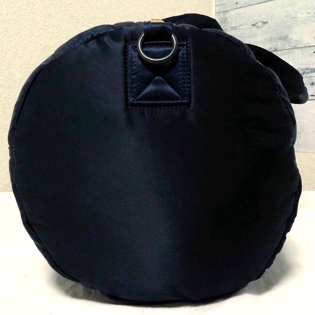 超美品✨現行タグ ポーター タンカー ボストンバッグ 2way アイアンブルー