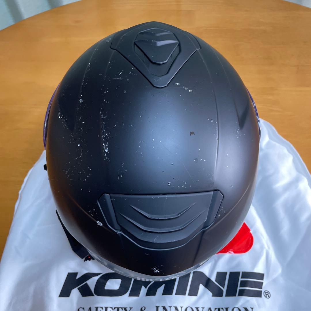 インカム付きバイクヘルメット2個 カブトエクシード2＋コミネHK-172送料無料