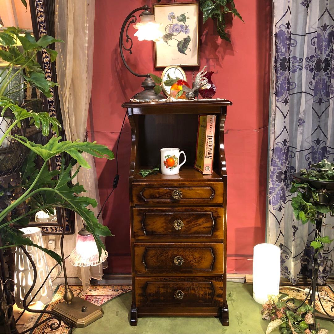 りおちゃんママ Sale ヴィンテージ カリモク　コロニアルキャビネット