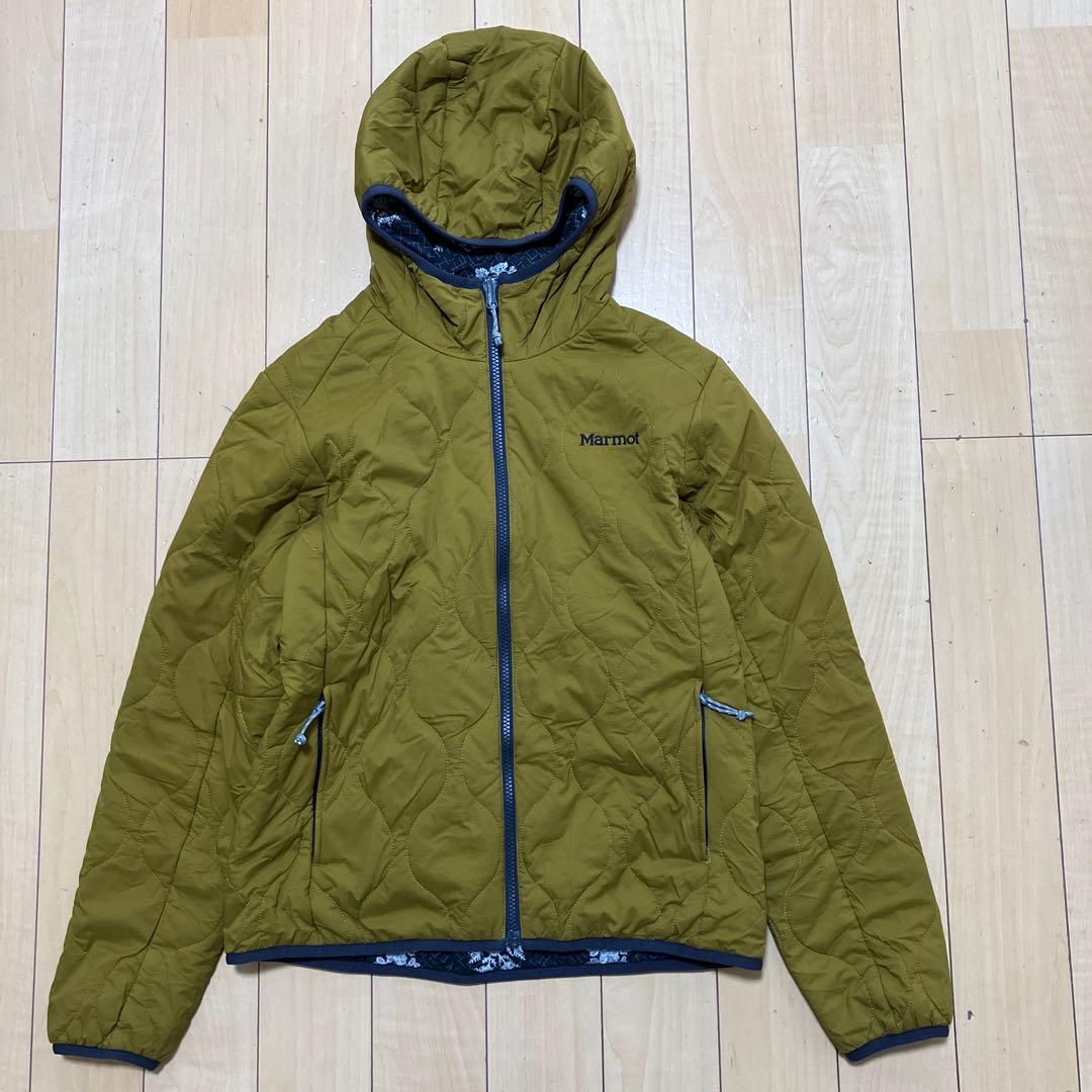Marmot マーモット　四角友里コラボ リバーシブル中綿ジャケット　Lサイズ