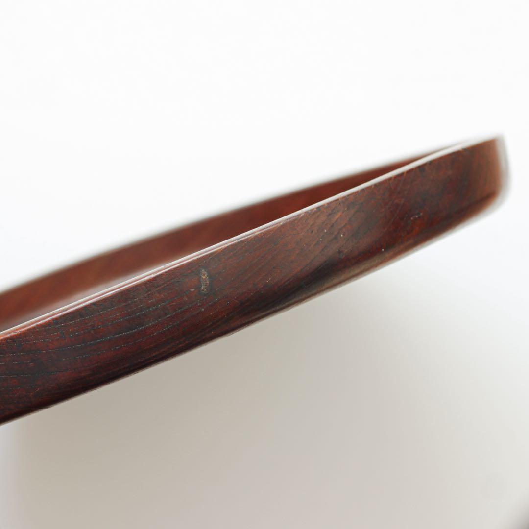 木地盆　丸盆　くりぬき盆　盆　木工　酒