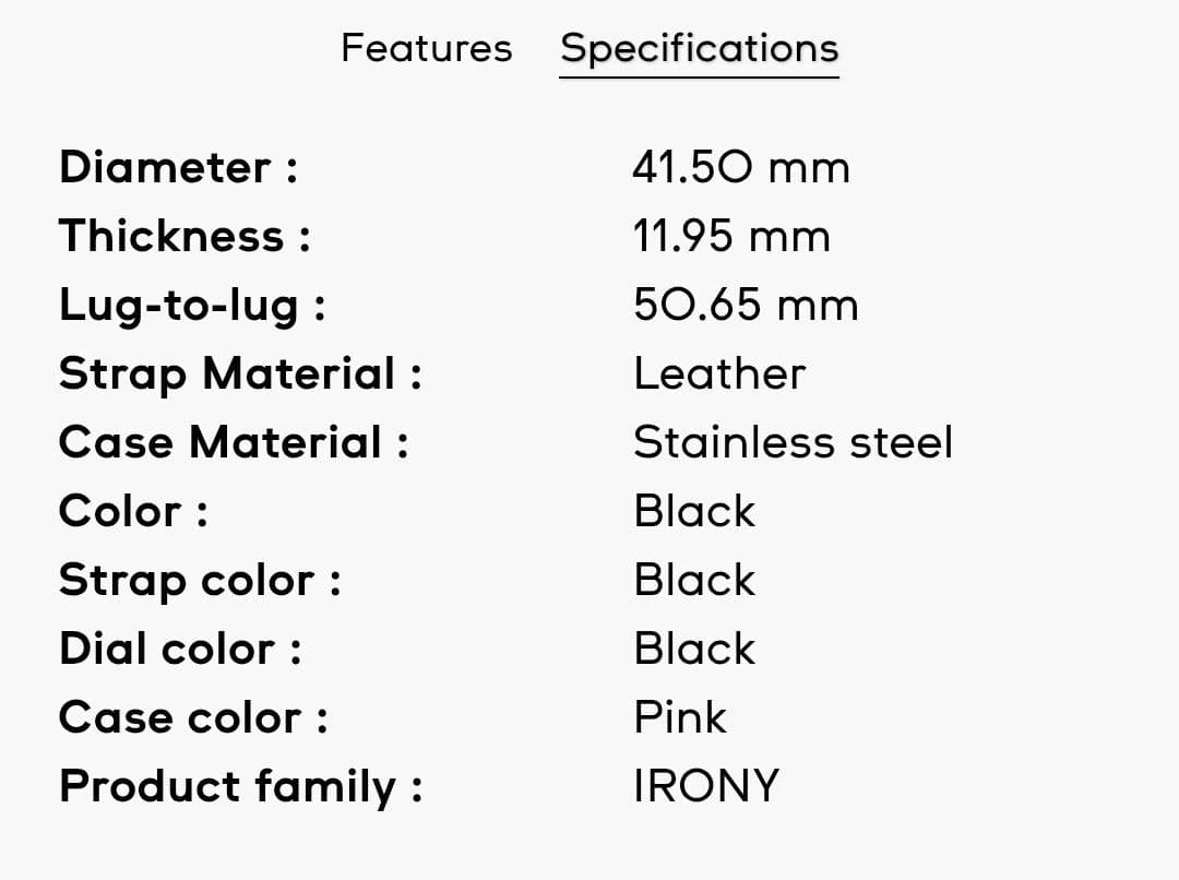 Swatch Irony Serious Affair　2本セット