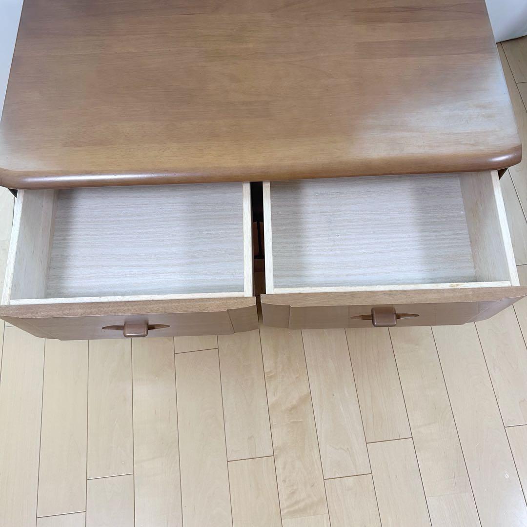 マルニ　ローチェスト　天然木　コンセント2口　ローボード　【極希少】maruni