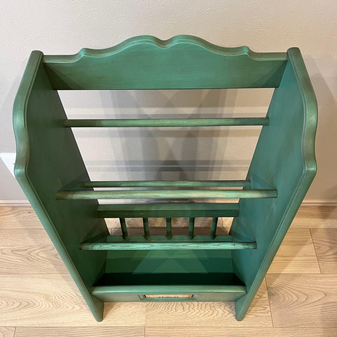 カリモク　メリーヒル マガジンラック　ヴィンテージ(98年製廃盤)