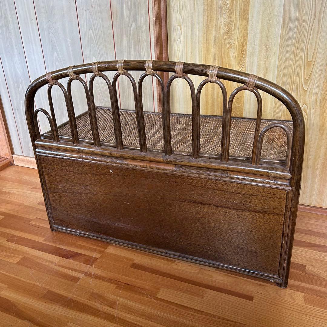 ラタン 籐 ベンチ