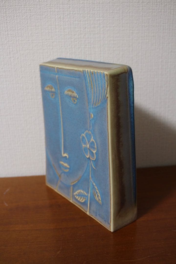 【レア】Stig Lindberg 壁掛けレリーフ