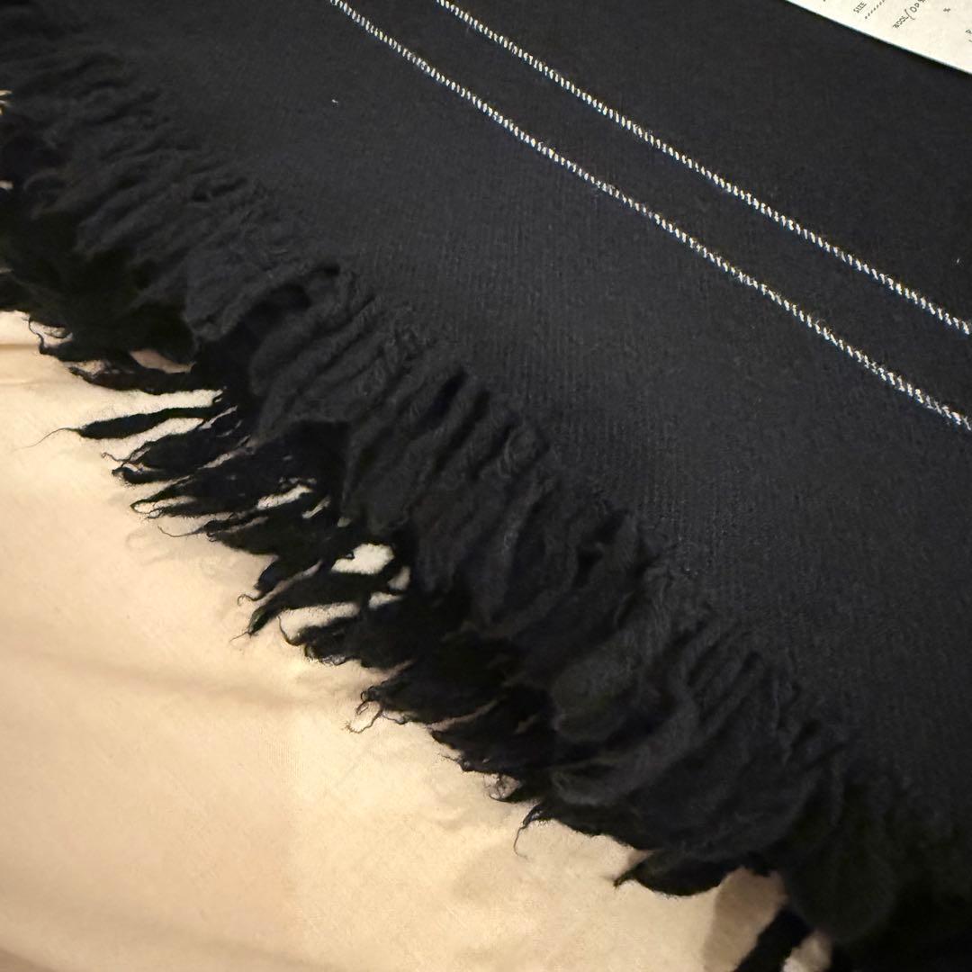 bishool ストール マフラー 大判 ウール100%