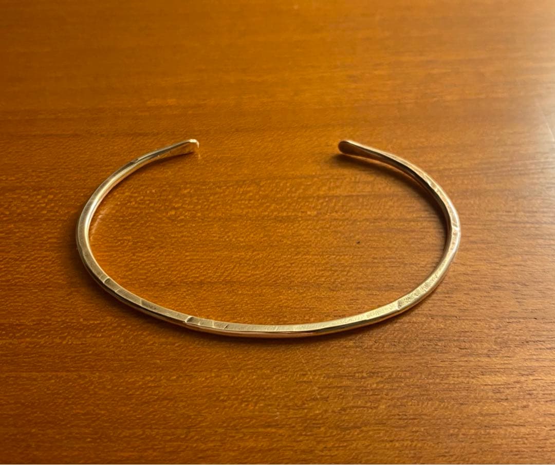 アクセサリー frank and easy sv thin bangle