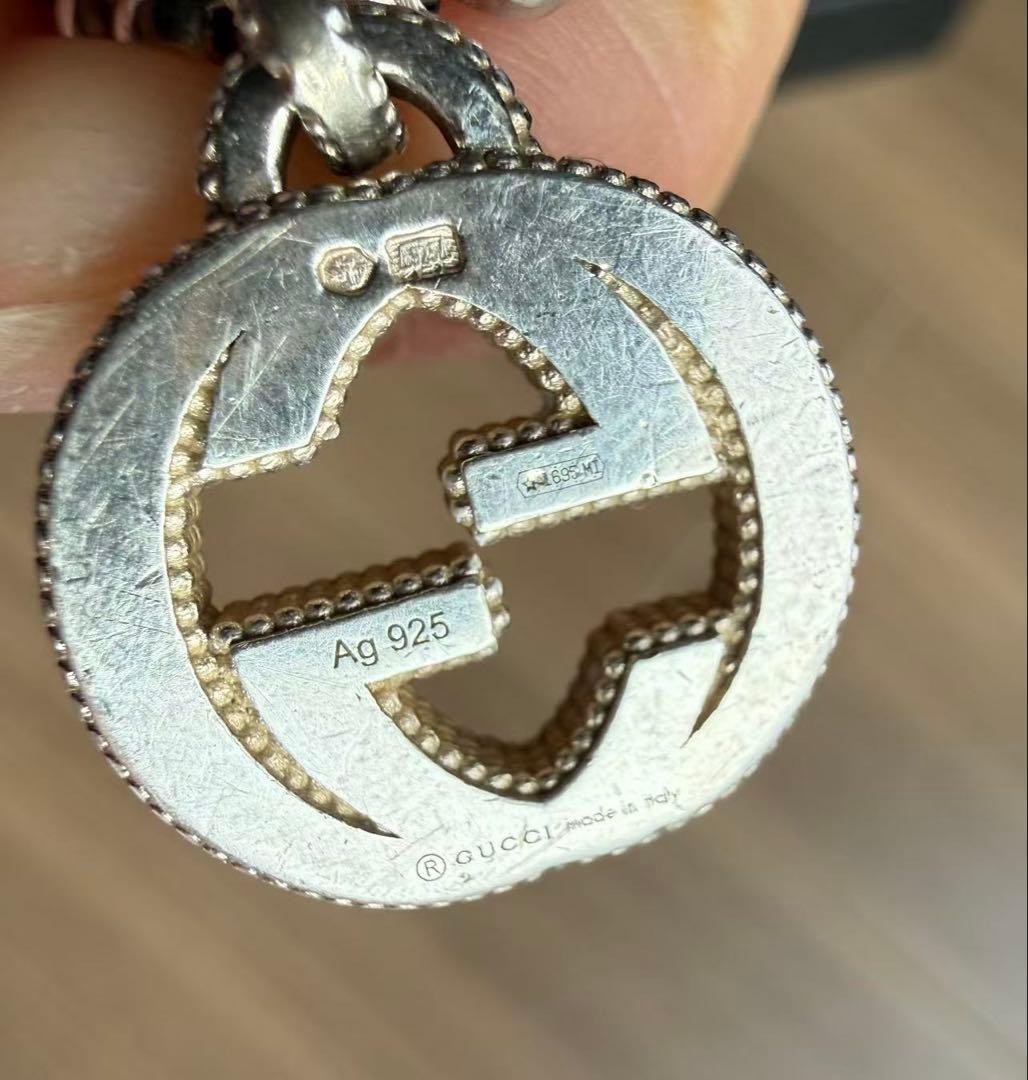 GUCCI シルバー925 ビーズブレスレット