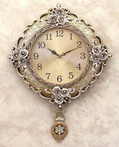 壁掛け時計 ウォールクロック シチリアーノ シルバー LS-B8216S-NY