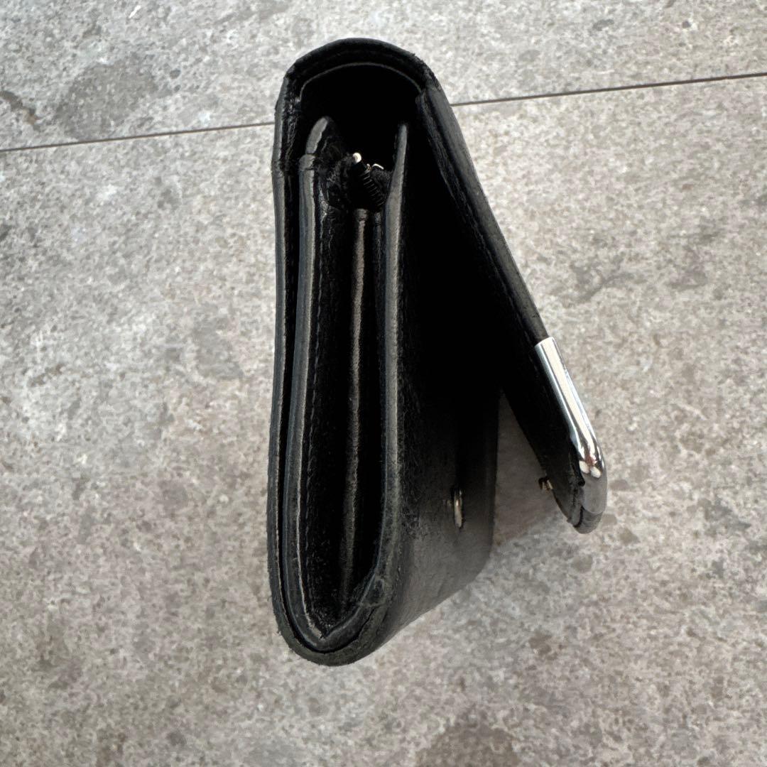 カルティエ　Cartier　財布　黒レザー