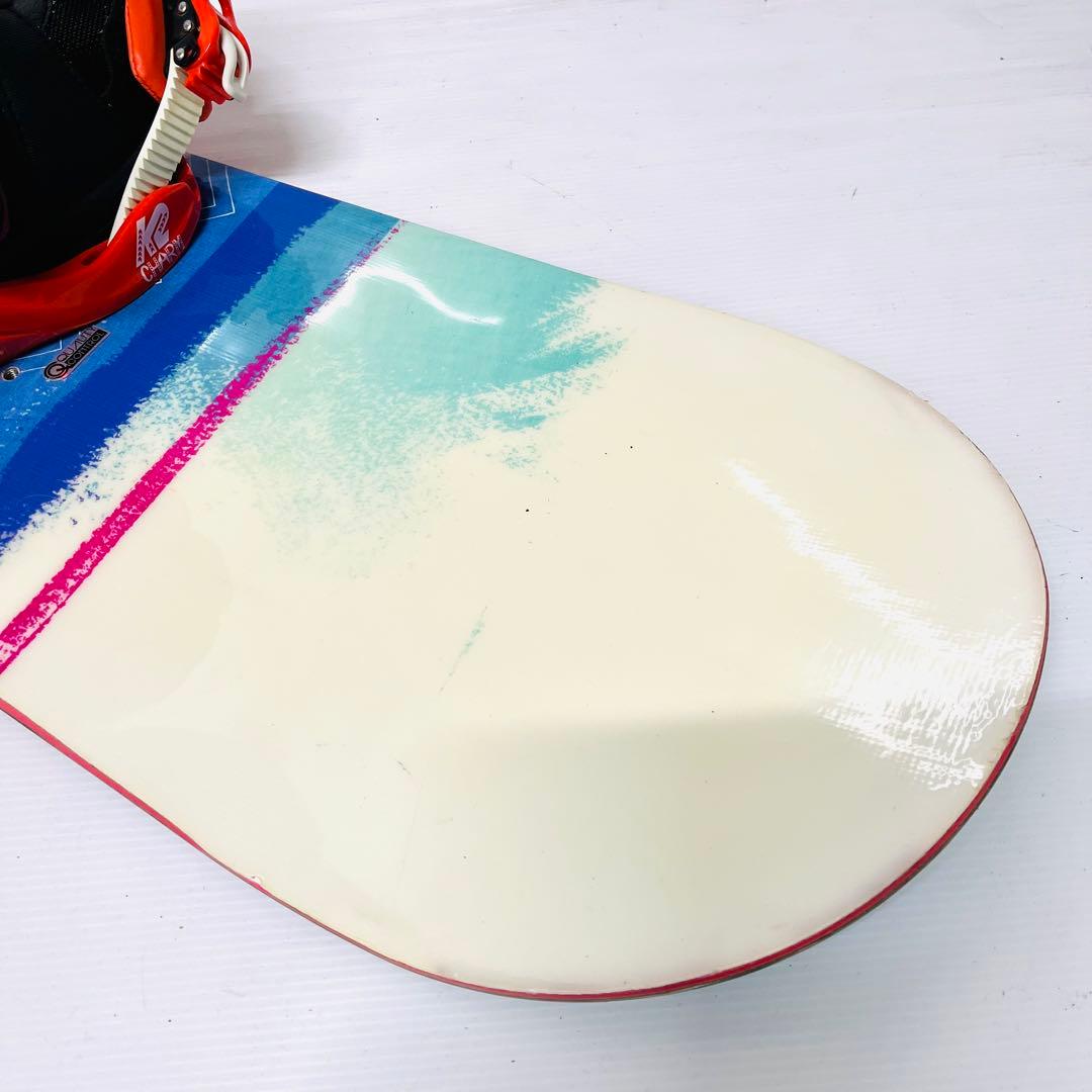 レディース　サロモン　スノボセット　スノーボード　K2 FLOW 24.5cm