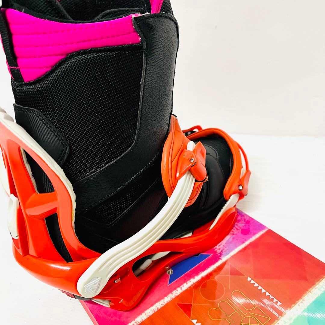 レディース　サロモン　スノボセット　スノーボード　K2 FLOW 24.5cm
