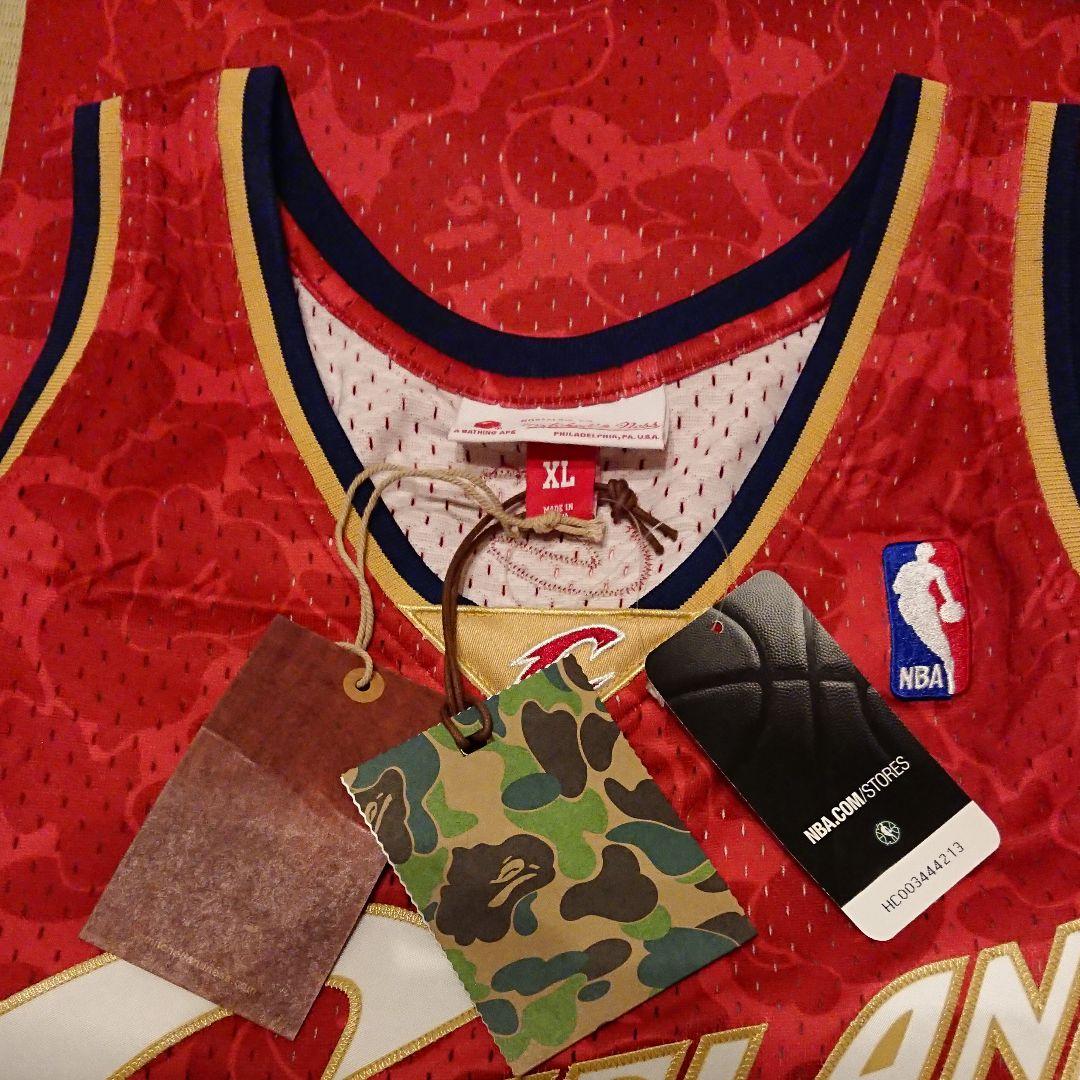 希少XLサイズ BAPE CAVS JERSEY TANKTOP