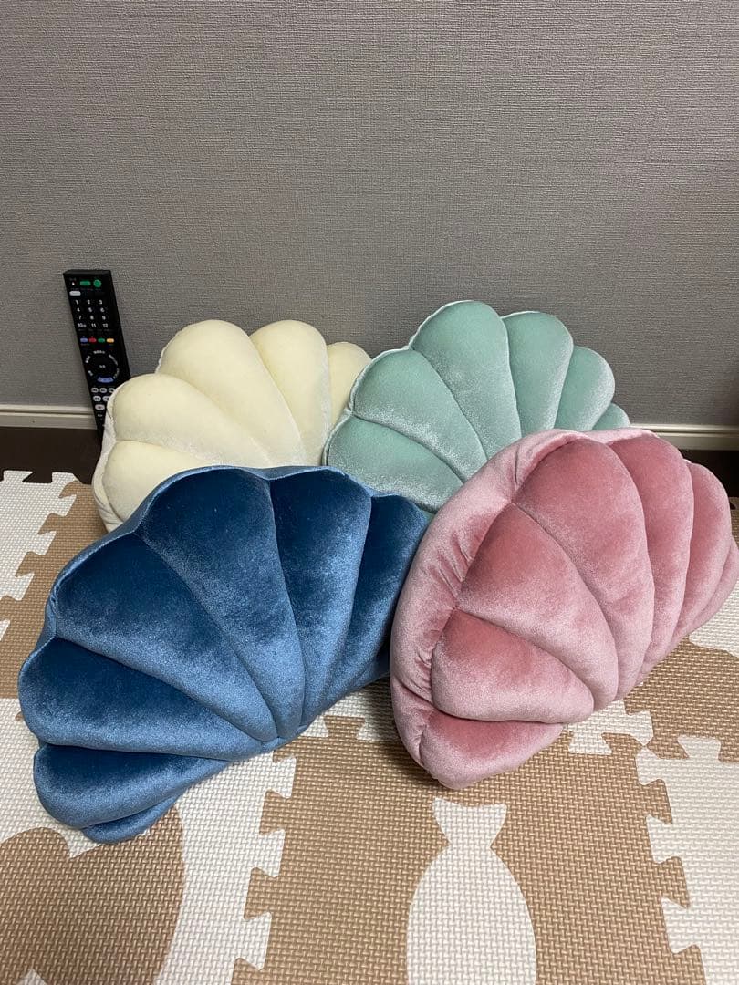 Francfranc フランフラン 貝殻 クッション マーメイド シェル