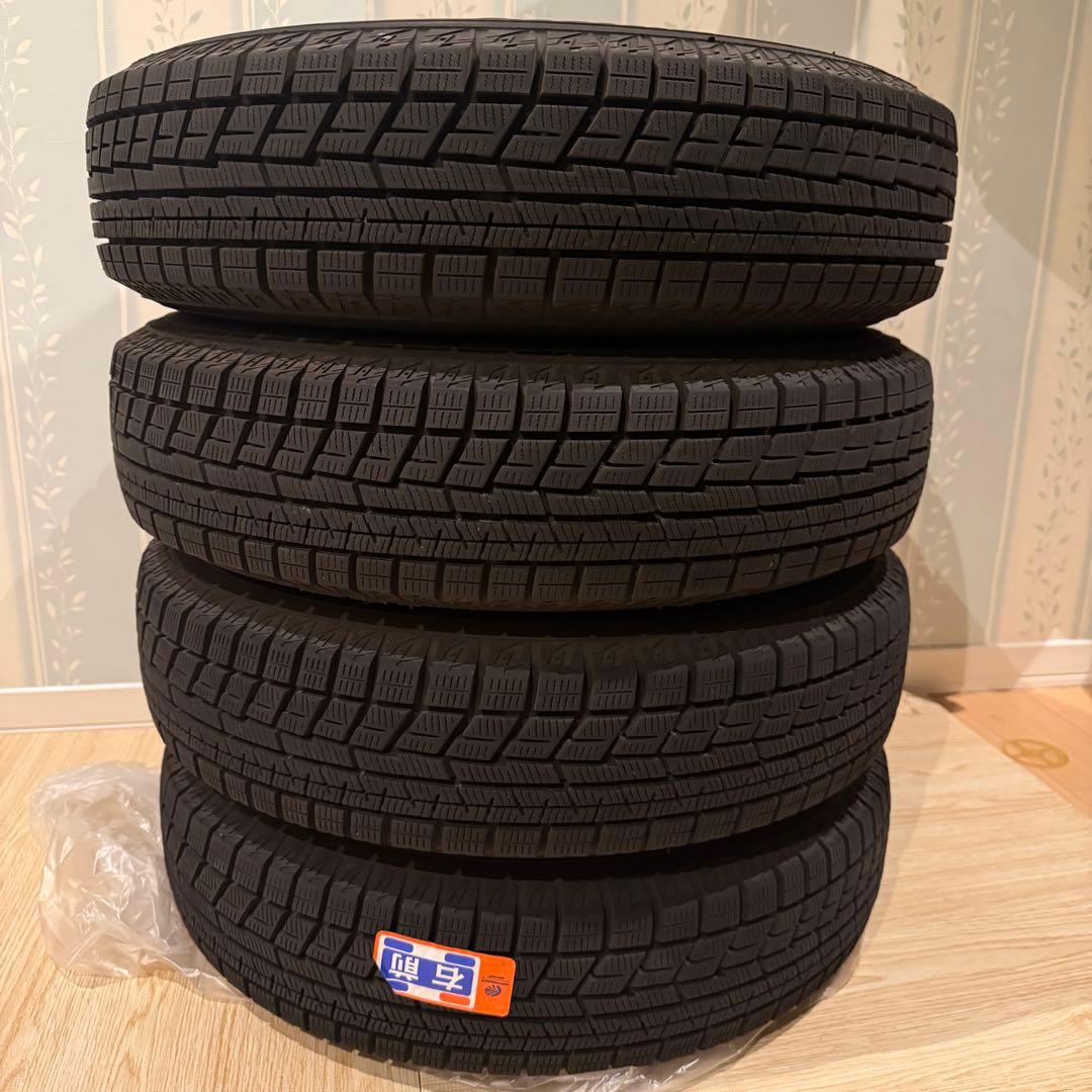 ①スタッドレスタイヤ+ホイールセット ヨコハマ ig60 145/80R13