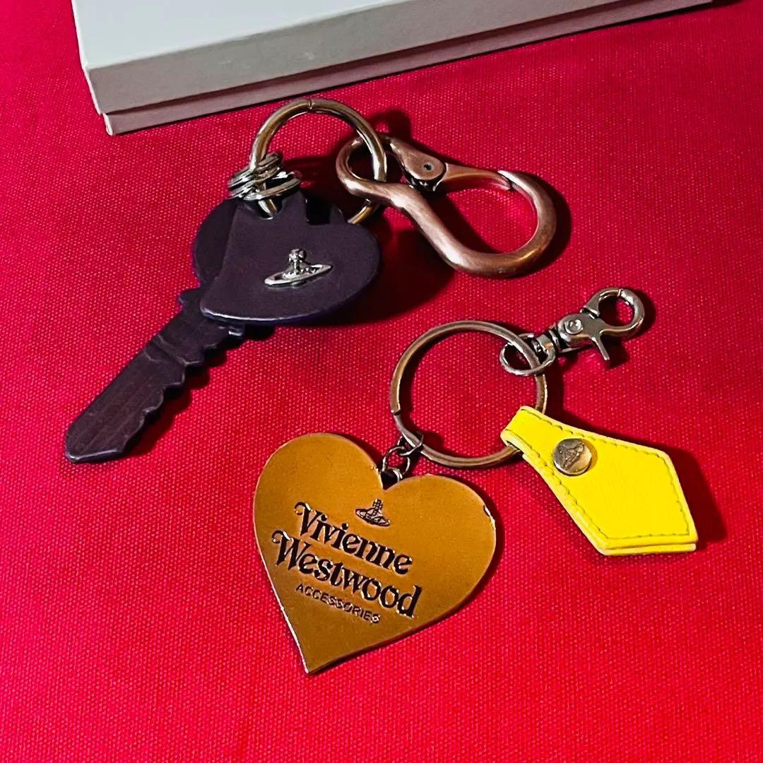 【2SET】ヴィヴィアンウエストウッド✴︎ハート✴︎キーリング