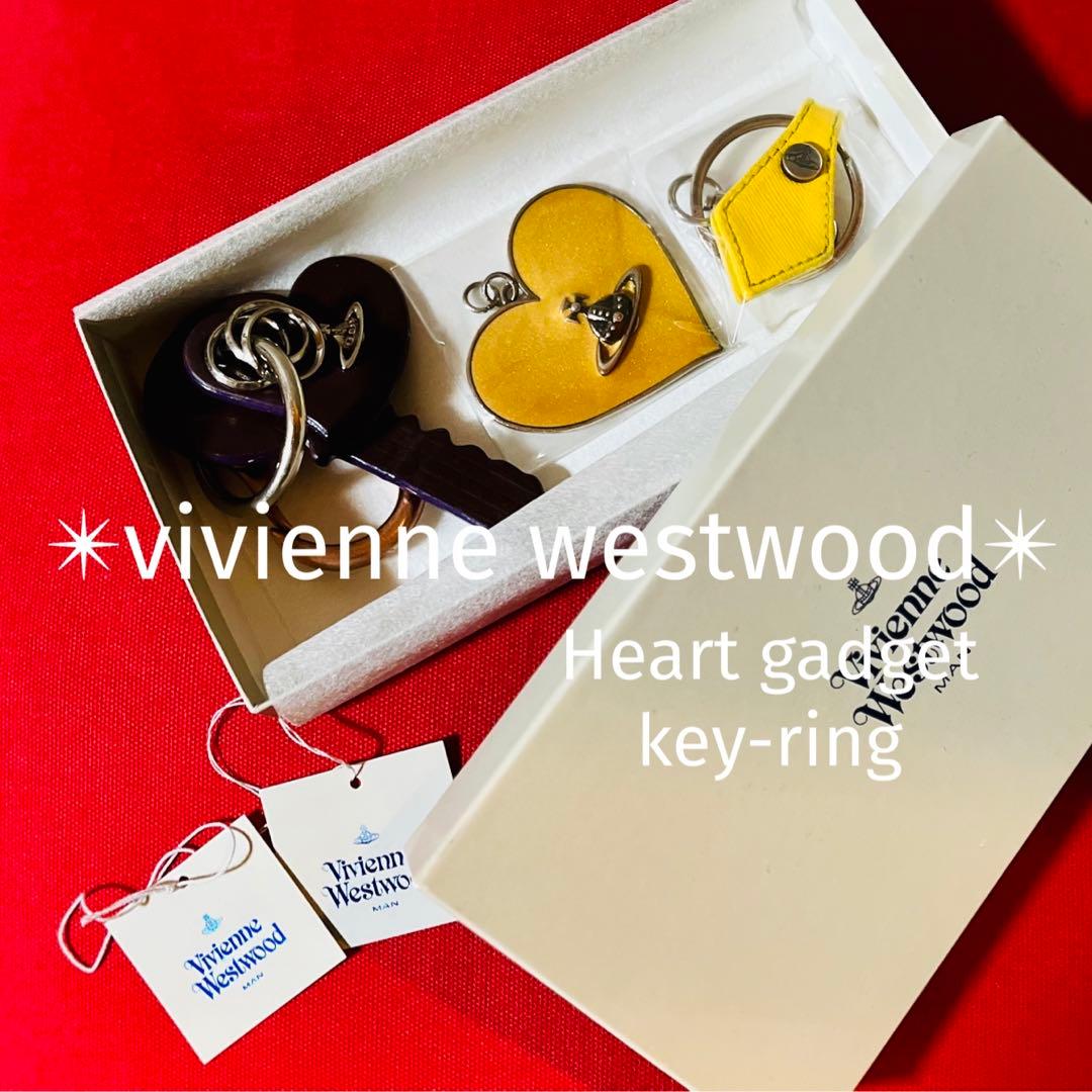 【2SET】ヴィヴィアンウエストウッド✴︎ハート✴︎キーリング