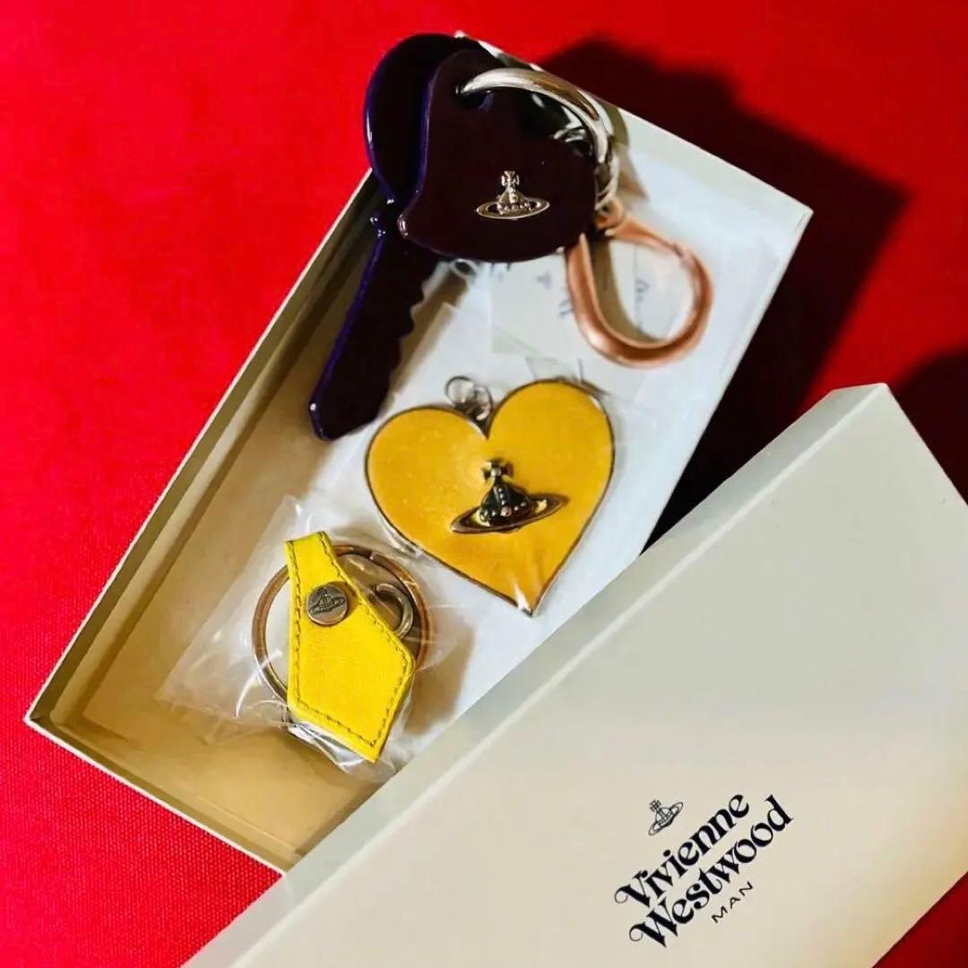 【2SET】ヴィヴィアンウエストウッド✴︎ハート✴︎キーリング