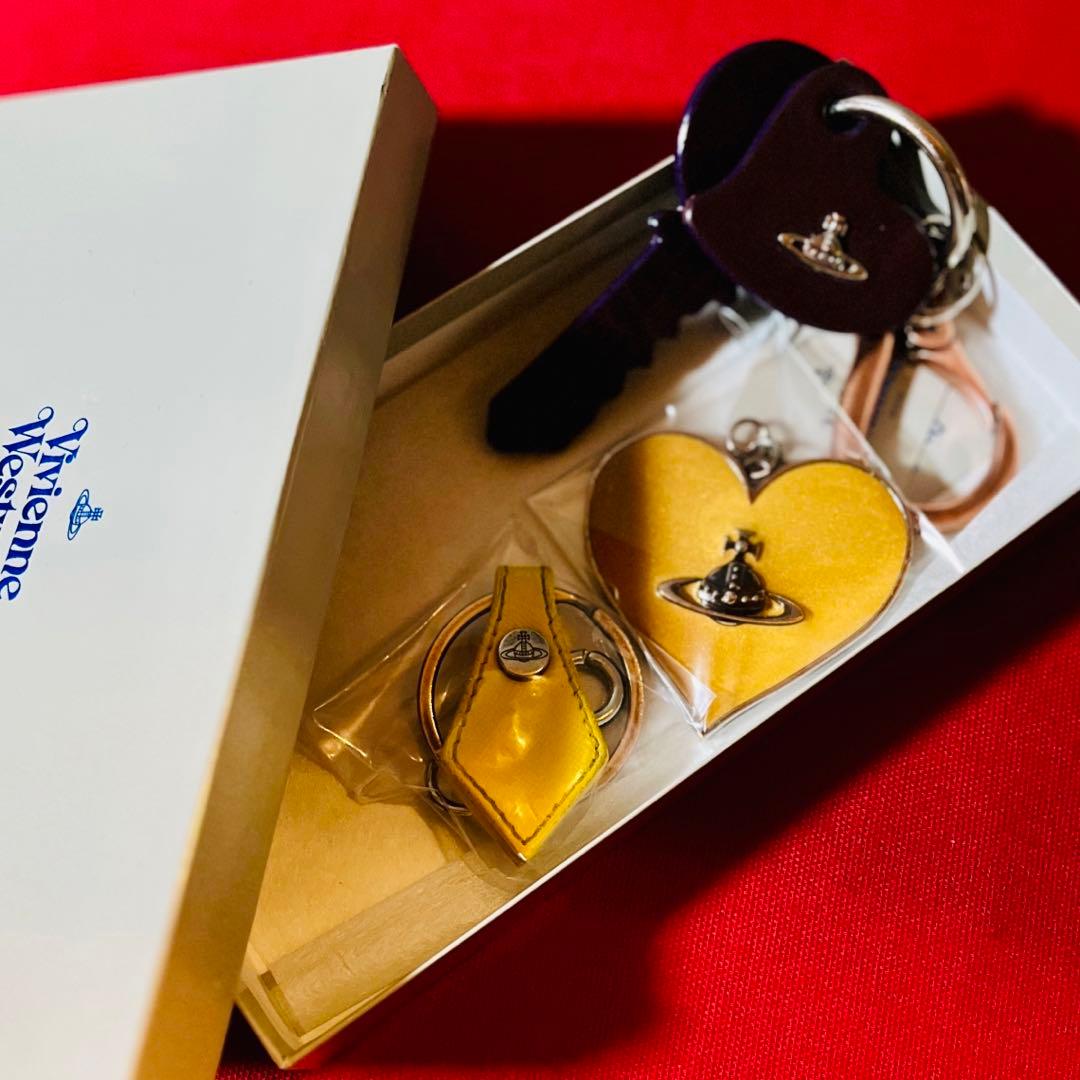 【2SET】ヴィヴィアンウエストウッド✴︎ハート✴︎キーリング