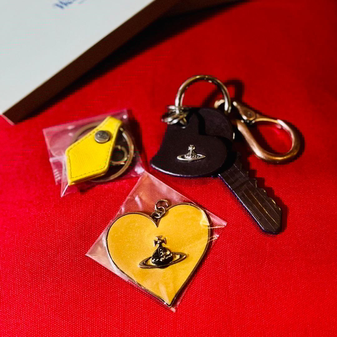 【2SET】ヴィヴィアンウエストウッド✴︎ハート✴︎キーリング